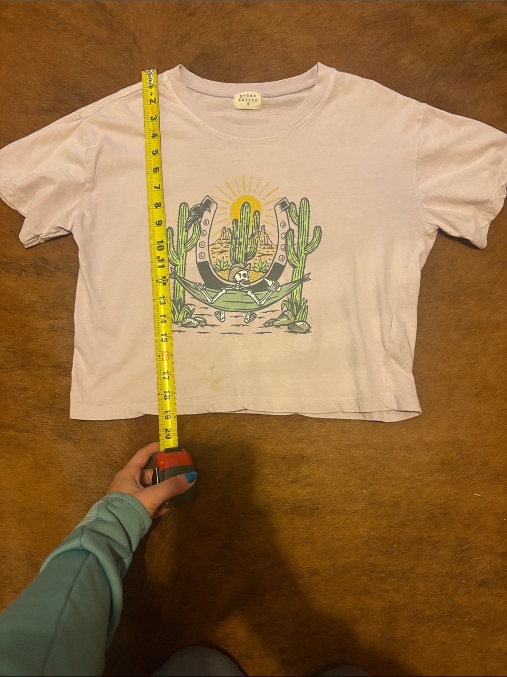 Urban Nation Lavender Desert Cactus Graphic Tee - Picture 5 of 6